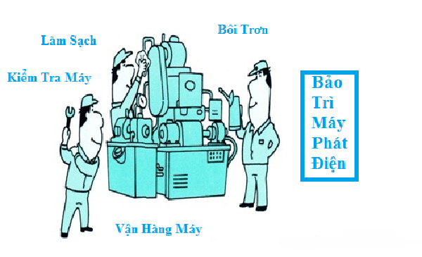 Lưu ý và cách bảo dưỡng máy phát điện chạy dầu Diesel